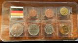 SET Monede Germania UNC 1976 - 1988, Europa, Bronz