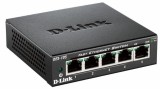 Switch D-Link DES-105 cu 5 porturi 10/100 Fast Ethernet, desktop