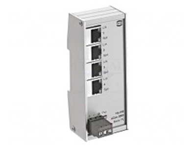 Switch Ethernet neadministrabil 4 porturi RJ45 9-60VDC foto