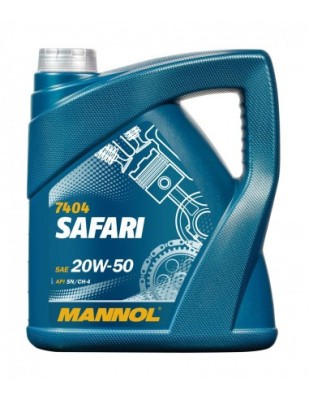 Ulei motor MANNOL SAFARI 20W50, 4L foto