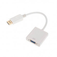 Adaptor Generic Display Port - VGA White foto