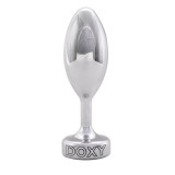 Dopuri anale - Doxy Dop Anal Solid din Aluminiu Neted Greutate si Eleganta Conceputa pentru Cunoscatori