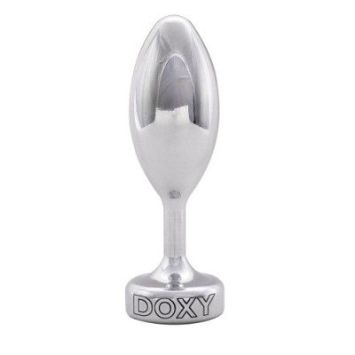 Dopuri anale - Doxy Dop Anal Solid din Aluminiu Neted Greutate si Eleganta Conceputa pentru Cunoscatori foto