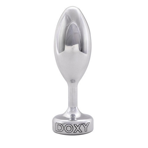 Dopuri anale - Doxy Dop Anal Solid din Aluminiu Neted Greutate si Eleganta Conceputa pentru Cunoscatori