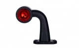 Lampa LED Gabarit Brat 90 Grade Dreapta LD723P, 12-30V, Omologare E9, Rosu/Transparent, Universal, Contur Vehicul, Durabila, Cauciuc Flexibil