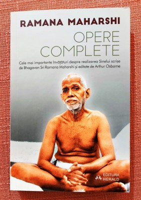 Opere complete. Editura Herald, 2021 - Ramana Maharshi foto