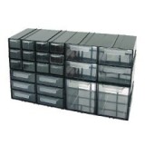 Dulap Plastic Diversificat 230X125X140Mm / 4 Sertare