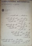 COMPUTATIONAL MATHEMATICS-B.P. DEMIDOVICH, I.A. MARON