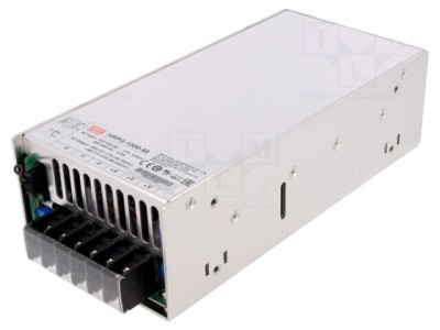 Alimentator pulsatoriu &amp;icirc;ncastrare modulară 1000W 48VDC MEAN WELL foto