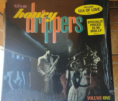 AMS - THE HONNEYDRIPPERS (DISC VINIL, LP, 1984) foto