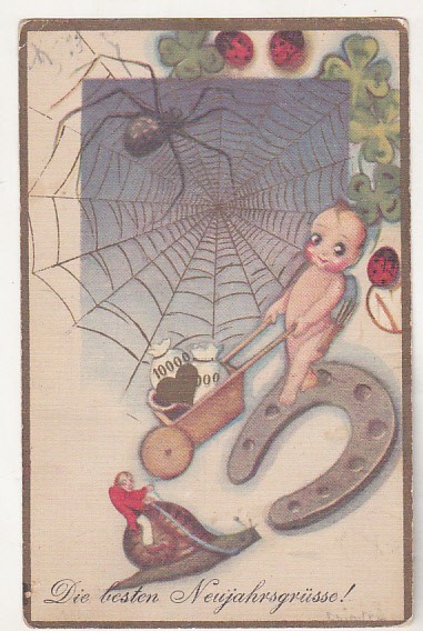 bnk cp Felicitare - circulata - interbelica