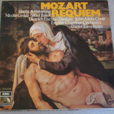 MOZART - Requiem - Daniel Barenboim - Vinil EMI Perfect