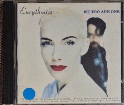 cd eurythmics we too are one foto