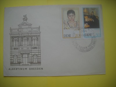 HOPCT PLIC S NR 909 ALBERTINUM DRESDEN -PICTURA 1967 GERMANIA -NECIRCULAT foto