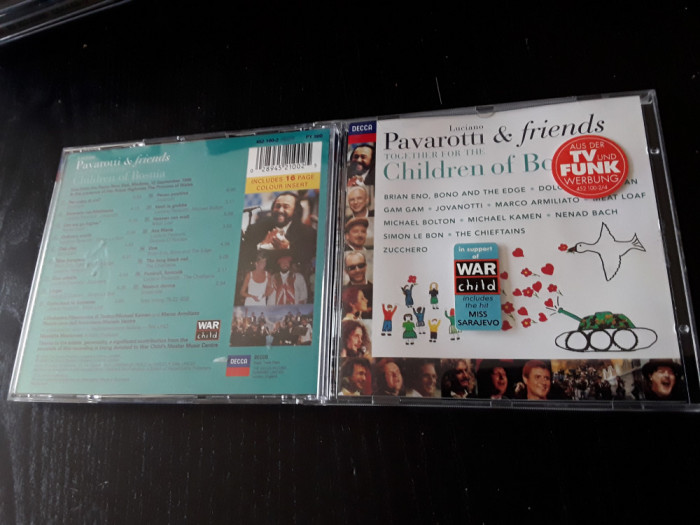 [CDA] Pavarotti &amp; friends - Children of Bosnia - cd audio original