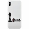 Husa silicon pentru Apple Iphone XS Max, Chess