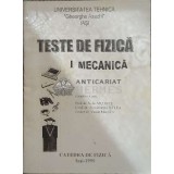 TESTE DE FIZICĂ I MECANICĂ - 1999 (F30)