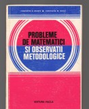 C9355 PROBLEME DE MATEMATICI SI OBSERVATII METODOLOGICE - UDRISTE