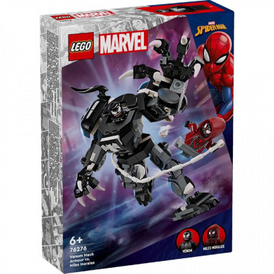 LEGO SUPER HEROES ARMURA DE ROBOT A LUI VENOM VS MILES MORALES 76276 foto