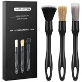 Set 3 perii profesionale, Hggzeg, Design fara metal si ergonomic, Nu este usor sa pierzi parul, Suspendabil,