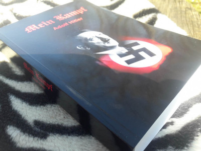 MEIN KAMPF-ADOLF HITLER 2 VOL-EDITIE NECENZURATA -AN 1993 foto