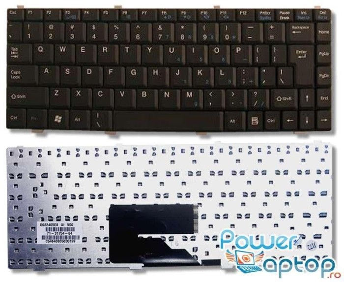 Tastatura Fujitsu Neagra Siemens Amilo Li1705, Siemens Amilo PA1538, Siemens Amilo Pro V2035, Siemens Amilo