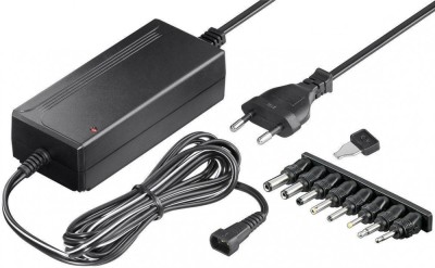 Alimentator in comutatie universal 5V-15V 3000mA +8 mufe Goobay foto