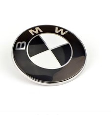 Set 4 capace jante aliaj BMW, diametru 56 mm, negru
