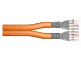 Cablu S/FTP DIGITUS 8x2x23AWG LSZH Portocaliu 500m DK-1743-VH-D-5