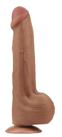 Dildo Realist King Sized Sliding Skin, TPE, Maro Deschis, 29 cm