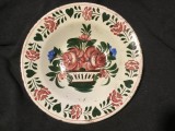 Arta / Transilvania / Design - Farfurie veche de Hollohaza !