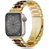 Curea Tech-Protect Modern Leopard pentru Apple Watch 42mm / 41mm / 40mm Series, Aurie