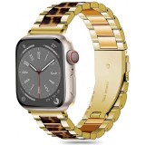 Curea Tech-Protect Modern Leopard pentru Apple Watch 42mm / 41mm / 40mm Series, Aurie