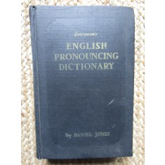 English pronouncing dictionary - Daniel Jomnes
