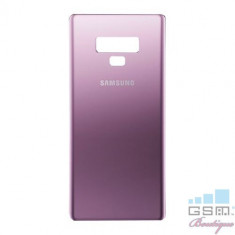 Capac Baterie Spate Samsung Galaxy Note 9 Cu Adeziv Sticker Mov foto