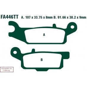 Klocki Ham. Moto. Yamaha Yfm 550 Fwa Grizzly Irs (11-14) 460518 EBCFA446TT foto