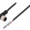Cablu de conectare M12 unghi 4 pini 5m 250VAC 4A PUR