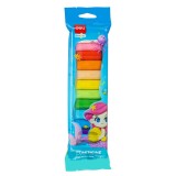 PLASTILINA 12 CULORI 200G POLYBAG DELI