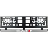 Set 2 Suport Numar Inmatriculare Argintiu Autohelix MSA Audi Universal