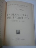 Cumpara ieftin LA RIAPERTURA DEL FALLIMENTO - ANDREA ARENA