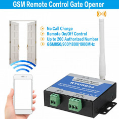 Modul Releu cu control la distanta prin reteaua GSM pentru automatizari foto