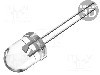 Dioda LED, 10mm, ro&amp;#351;ie, 2180...3000mcd, {{Curent diode LED}}, 10...15V, OPTOSUPPLY - OSR5PAA131A-12V