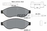 TEXTAR 2446901 Q+ set placute frana,frana disc