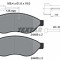 TEXTAR 2446901 Q+ set placute frana,frana disc