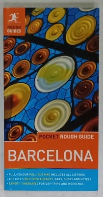 BARCELONA POCKET ROUGH GUIDE , by STEVE TALLANTYRE , 2017 foto
