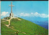 CPI B13913 CARTE POSTALA - MUNTII BUCEGI. CRUCEA DE PE CARAIMAN