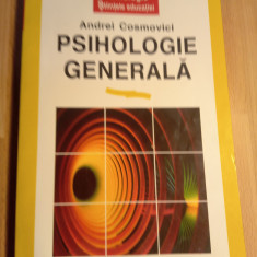 Psihologie generala, Andrei cosmovici