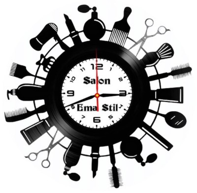 SALON COAFOR- ceas de perete (personalizabil) foto