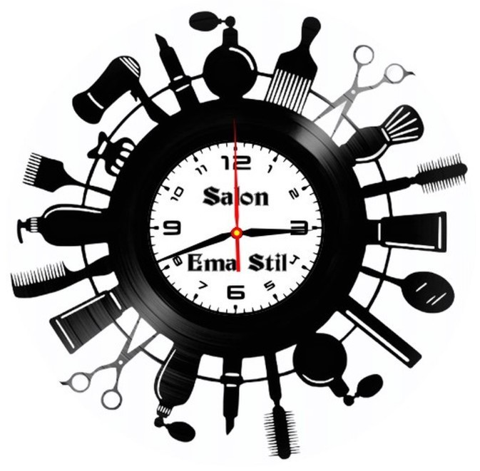 SALON COAFOR- ceas de perete (personalizabil)