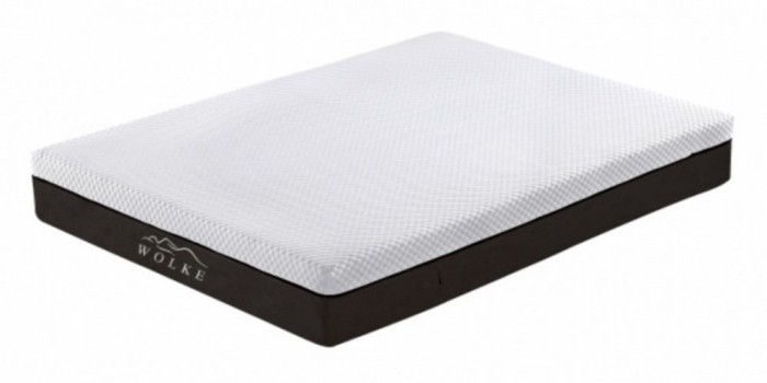 Saltea ortopedica Wolke Memory Basic Gel 160x200x23 cm, husa detasabila cu fermoar, 1 cm spuma memory gel, 6 cm spuma de comfort, 16 cm spuma poliuret